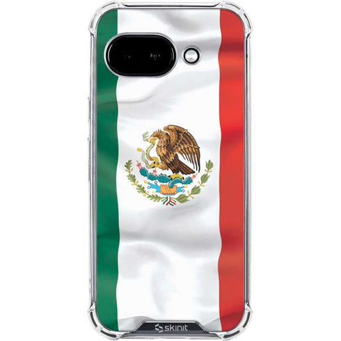Mexico Flag Google Pixel 9a Clear Case